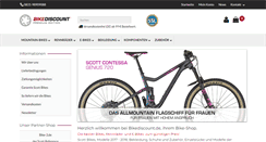 Desktop Screenshot of bikediscount.de