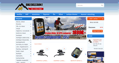 Desktop Screenshot of bikediscount.hu